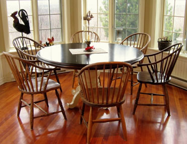 dining room table and chairs