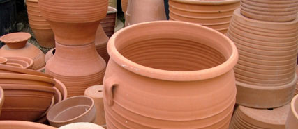 terra cotta pots